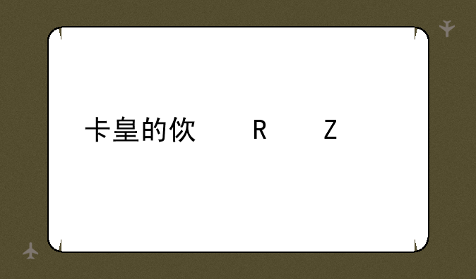 卡皇的使用方法