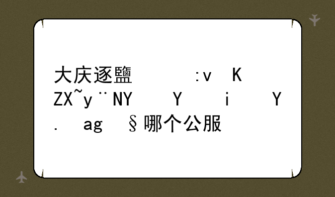 大庆逐鹿中原传奇的地图是仿照哪个公服？