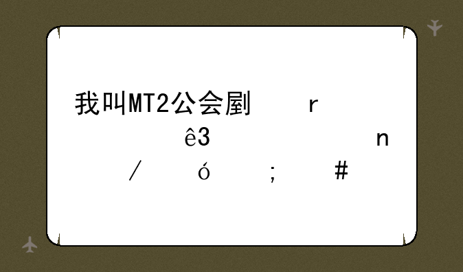 我叫MT2公会副本第二章迷雾之沼怎么过
